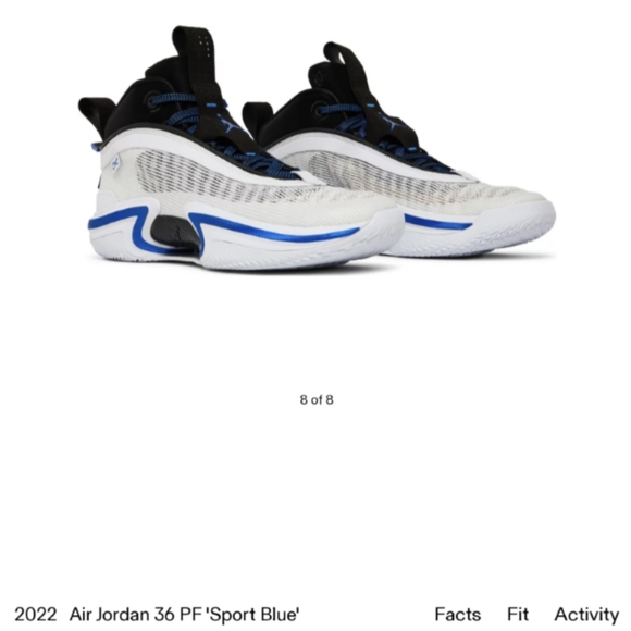 Jordan 36 size 10 - Picture 8 of 8